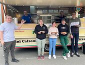 „Die fahrende Pizza“ zu Besuch an unserer Schule